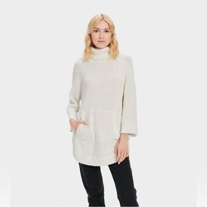 NWT UGG Raelynn Cotton Knit Turtleneck Sweater Size S